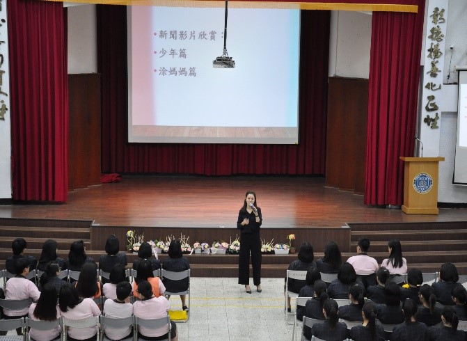 講座藉由影片說明修復式司法精神