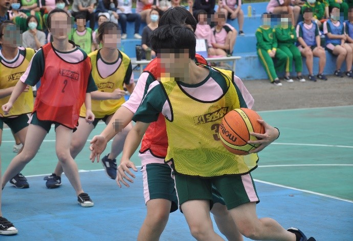 three-on-three basketball game