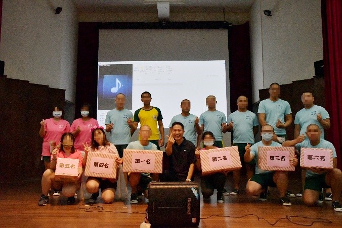 參賽者合影