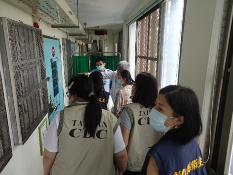 Infection control audit - on-site visits and questions