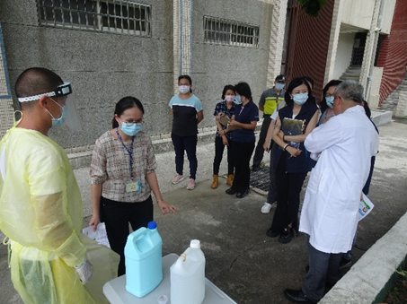 Infection Control Check-On-site Visit and Question 3