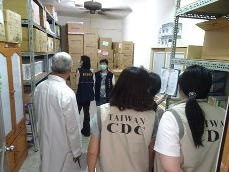 Infection Control Check-On-site Visit and Questioning 2