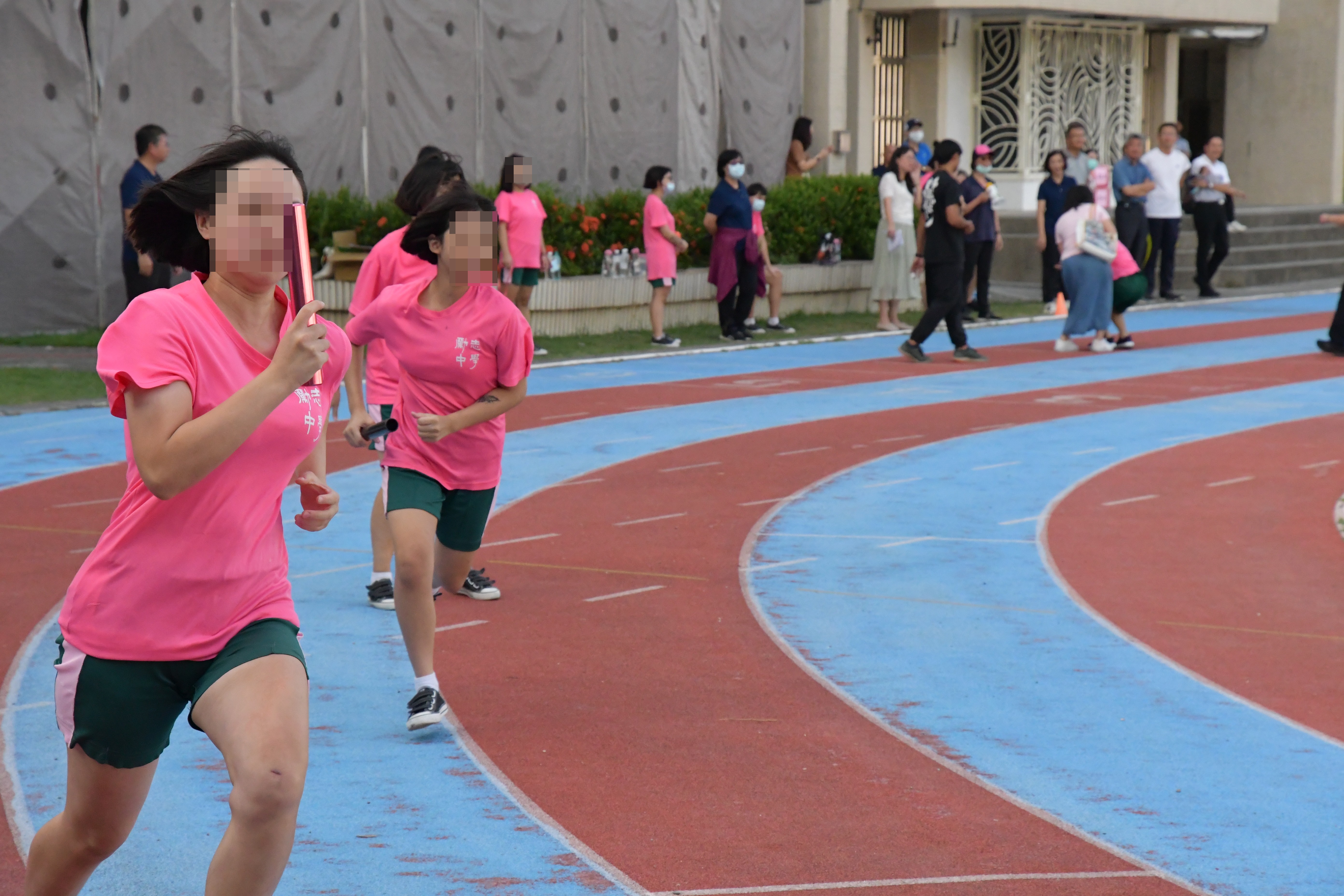 The girls team performed brilliantly