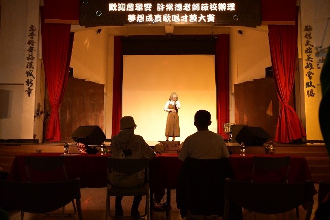 歌唱組第三名