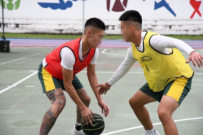 選手使出混身解數