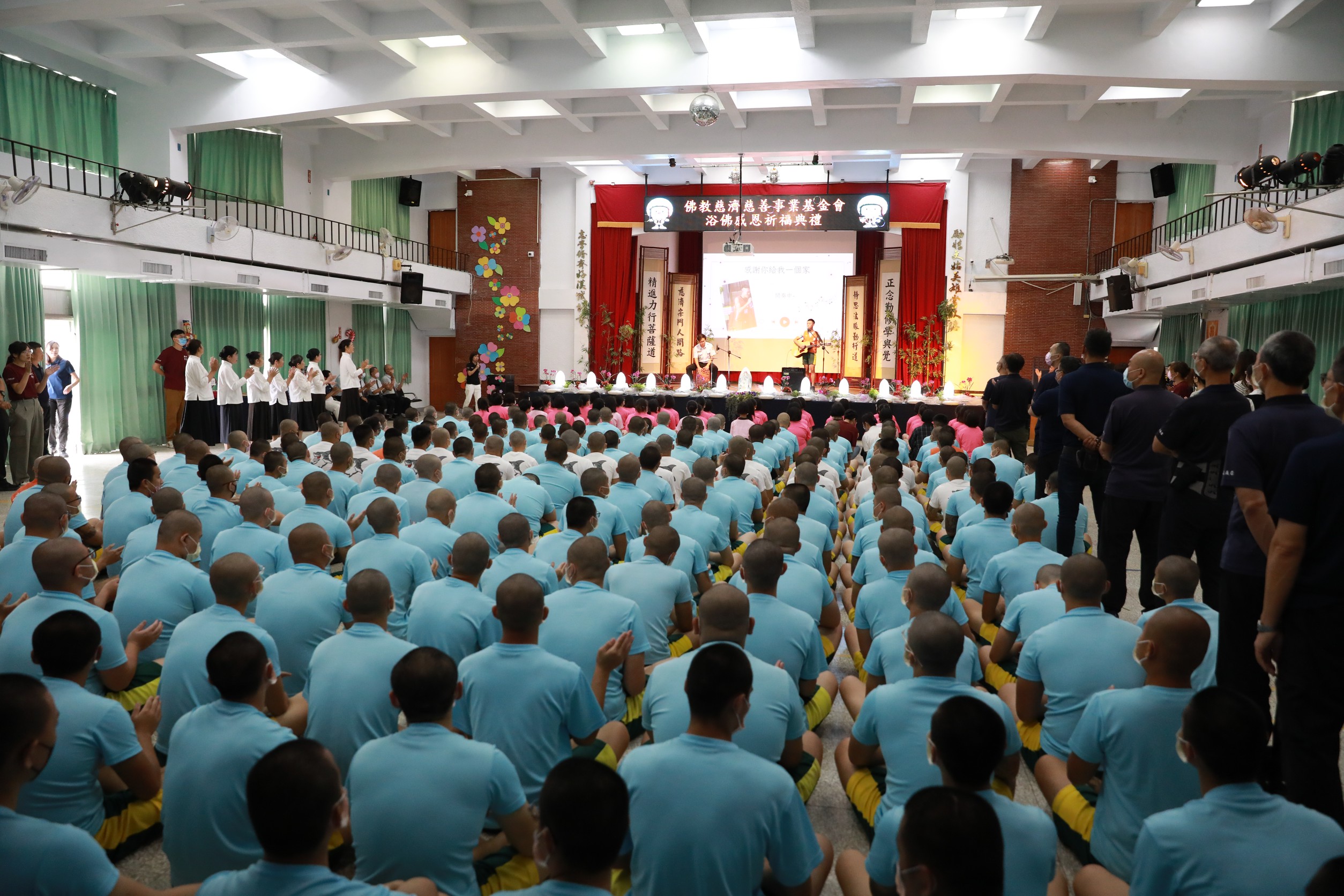 All teachers and students participated in the event