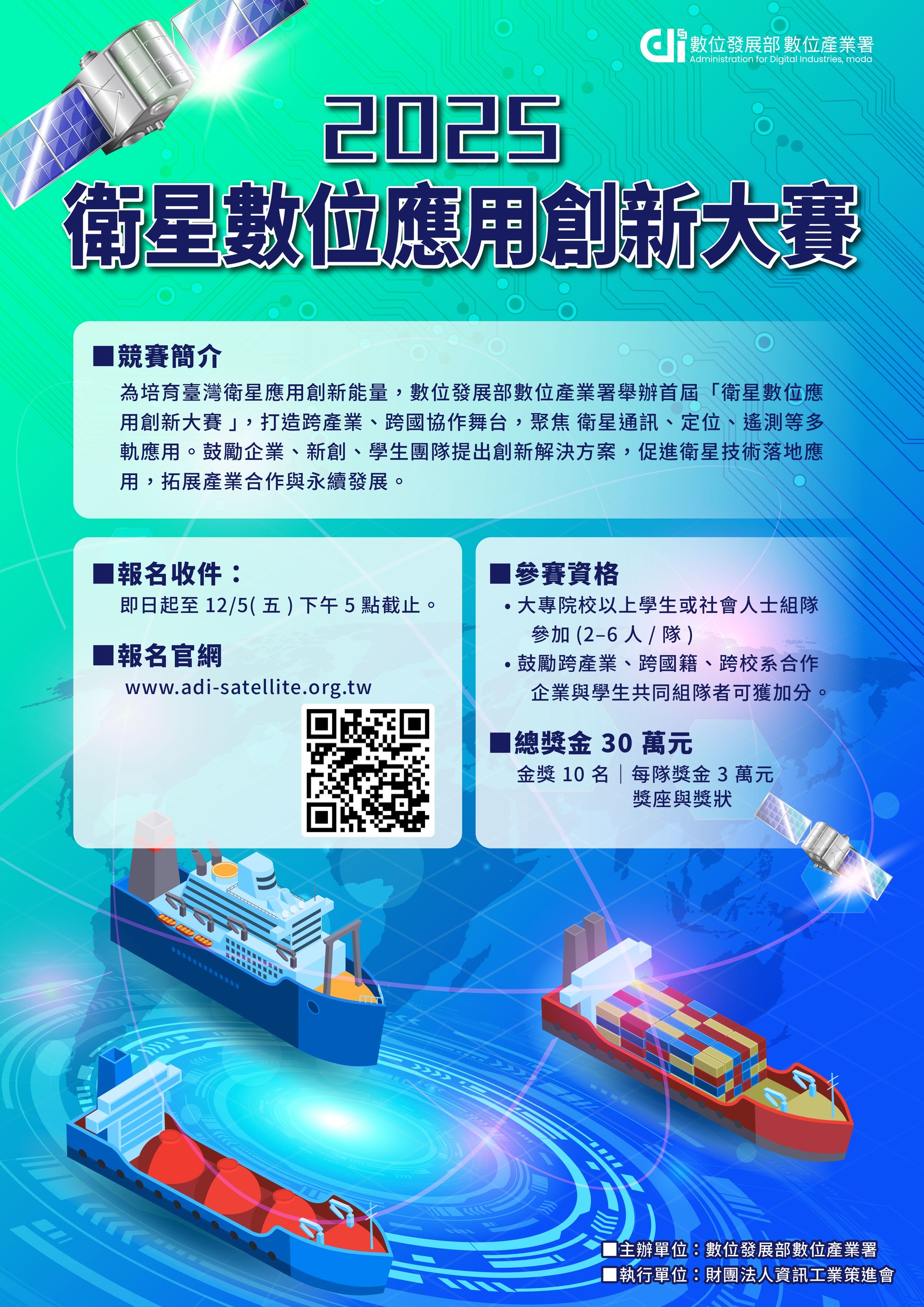 2025衛星數位應用 創新大賽